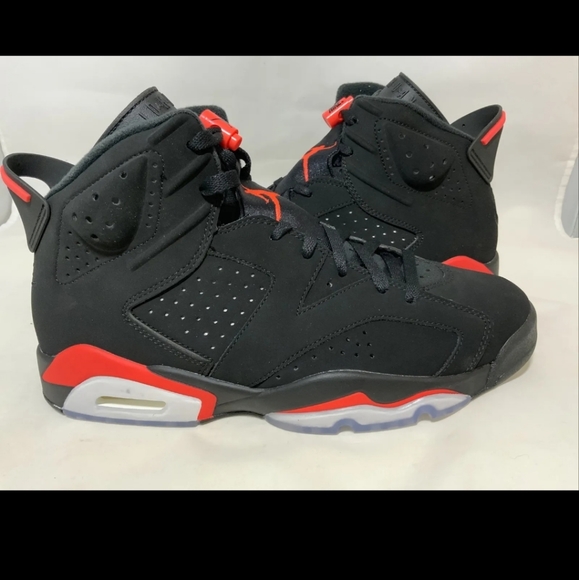 Nike AIR JORDAN 6 RETRO OG Black Infared Size 9.5 384664-060 2019 NEW IN BOX - Picture 12 of 12